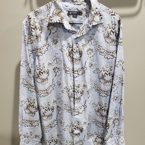 Cremieux Patterned button up